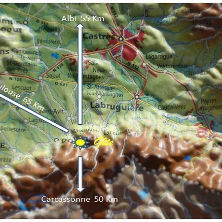 Rural La Bergerie Du Sant Vakantiehuis Massaguel